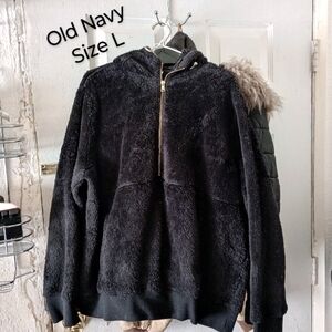 Old Navy Black Women's Jacket Size L